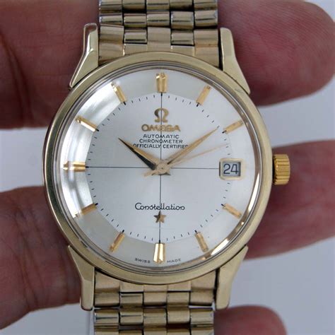 omega constellation 1960 price|vintage omega constellation watch value.